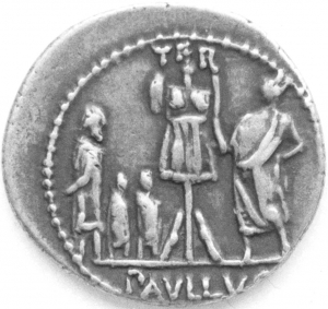 Römische Republik. L. Aemilius Lepidus Paullus
