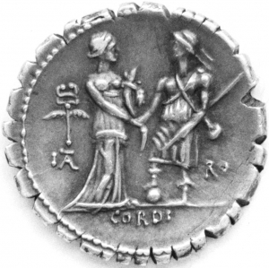 Römische Republik. Q. Fufius Calenus und P. Mucius Scaevola Cordus